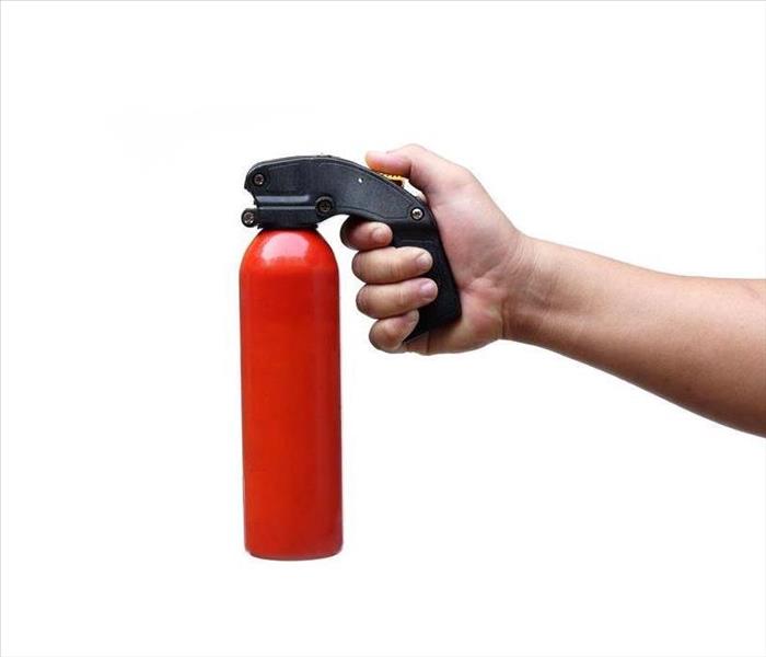 A portable fire extinguisher