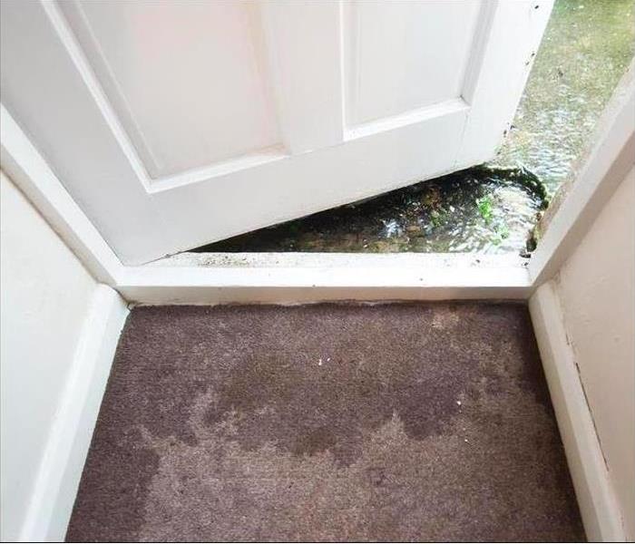 Flooding in a home